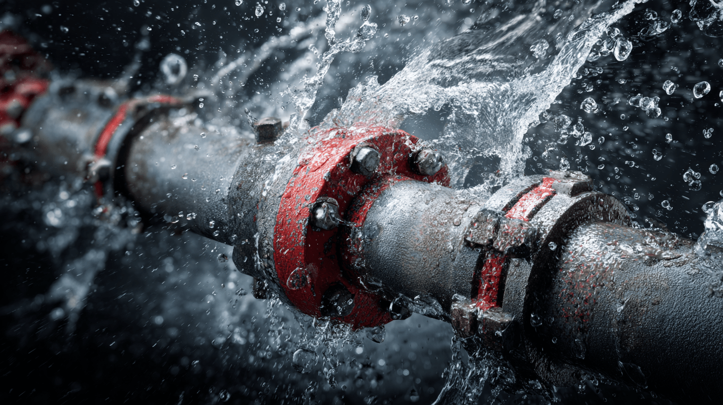 burst pipe repair