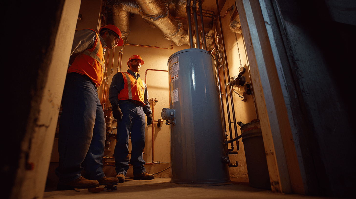 gas water heater installation