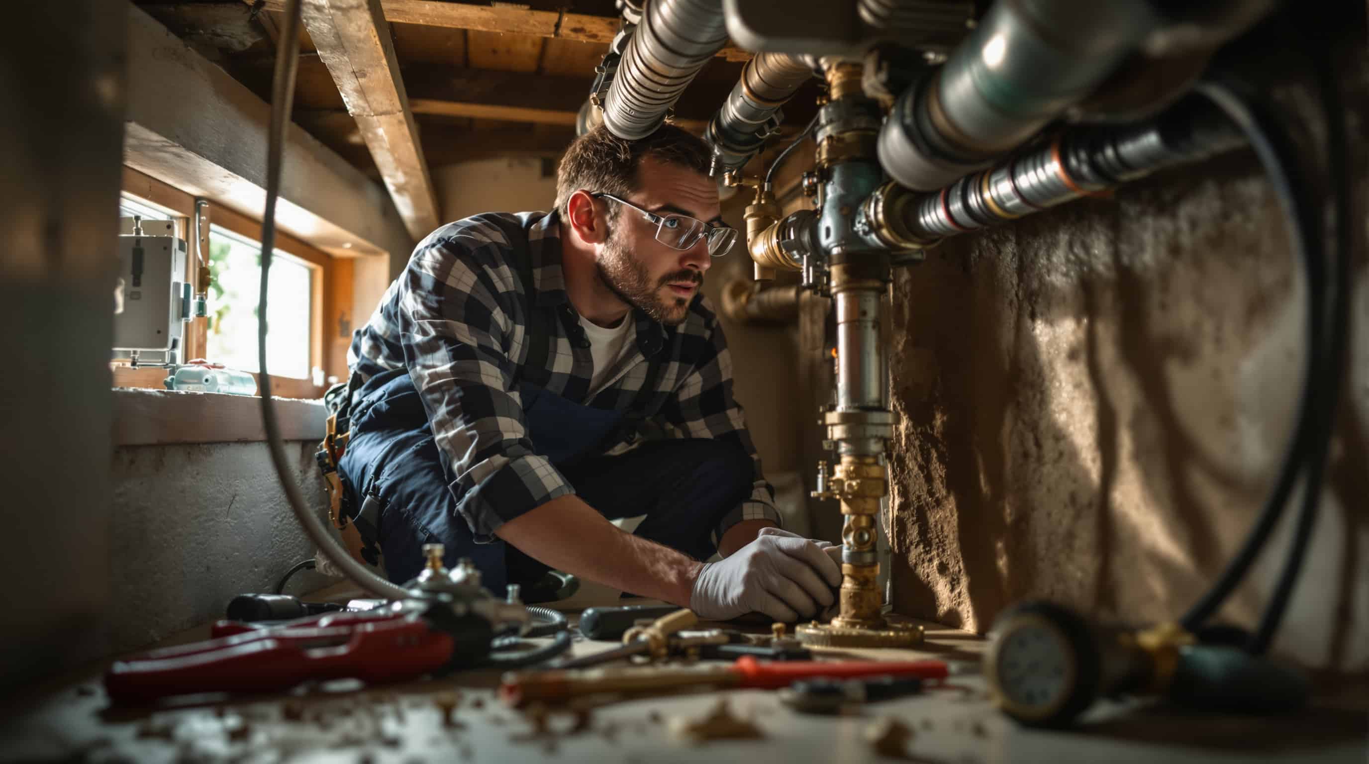 what to do if you smell gas at home